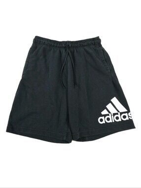 Adidas Primegreen Sweat Shorts Mens Large Black Drawstring Pockets Athletic Gym